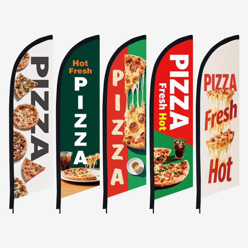 Wholesale Custom Advertising Banners Windless Pizza