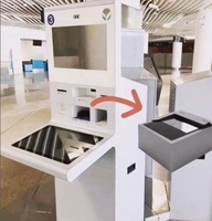 Lecteur de passeport Read Id Sinosecu, peut scanner les passeports, scanner de taille passeport et prend en charge le scanner de code QR d'identité nationale