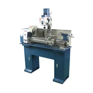 FC250 2 in 1 mini metal manual milling bench lathe machine mini lathe milling drilling for metal
