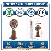 Mini ventilateur turbo haute vitesse rechargeable par USB, ventilateur portable électrique pratique, ventilateur pliable
