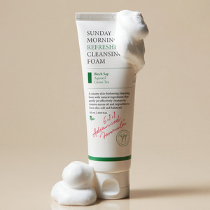 Mousse nettoyante rafraîchissante <span class=keywords><strong>Sunday</strong></span> <span class=keywords><strong>Morning</strong></span> 120ml Nettoyant doux à la sève de bouleau et au thé vert pour peaux sensibles - Product Image 3