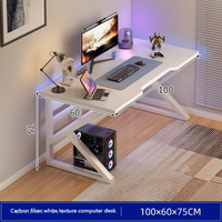 Bureau de luxe moderne ensemble table et chaises pour ordinateur pour chambre à coucher ou immeuble de bureaux