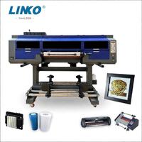 Imprimante laser UV LINKO 2026 tout-en-un pour transfert de film PET UV, laminage à feuille d'or pour autocollants A1, dimension 600 mm