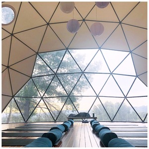 Tenda da festa a cupola 20M tende da pranzo da giardino geodetiche trasparenti per campeggio Glamping <span class=keywords><strong>Luxury</strong></span> 20m House Hotel - Product Image 3
