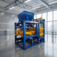 Machine à blocs de béton hydraulique QT6-15, machine à pavés pour les projets de construction au Moyen-Orient et la production locale de briques