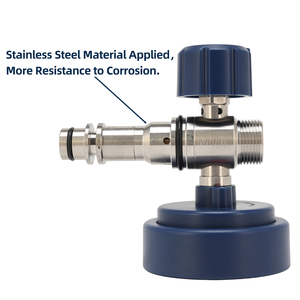 MJJC Canon à mousse <span class=keywords><strong>PRO</strong></span> V3.0 pour nouveau pistolet de nettoyage de jet de lance à mousse de neige de voiture en acier inoxydable de <span class=keywords><strong>Makita</strong></span> pour les nettoyeurs haute pression - Product Image 2