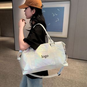 Sac de sport coloré pour homme, sac de sport décontracté, sac de fitness imperméable avec compartiment pour chaussures, sacs de voyage - Product Image 5