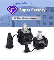 Connecteur de Perforation d'Isolation (IPC) SENTUO JBC-1 pour Câble ABC, Économique, pour Applications Électriques, avec Boîtier en Nylon, IP65, 220A