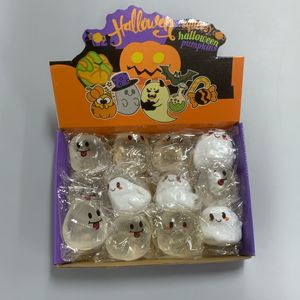 Ultra-Soft Ghost Sensory Squishy Fidget Toys Stretchable Slow Rising Fidget Toy Halloween Squeeze Toy for Stress Relief Gifts - Product Image 1