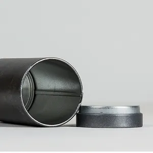 Manufacturing Low Price Tin-Plated Iron Material Varnish Process Tea Empty Cylinder Tin Jar Can