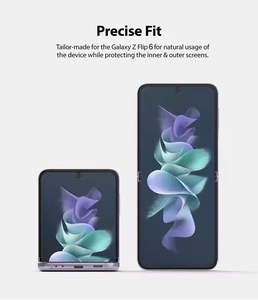 Premium Hd Clear Full Cover Tpu Pet Hydrogel Soft Nano Film Flexible Protector <span class=keywords><strong>de</strong></span> pantalla <span class=keywords><strong>de</strong></span> teléfono móvil para Galaxy Z Flip 3 4 5 6 5G - Product Image 3