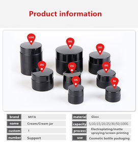 Hot Sale 5g PP Frosted Double-Walled Plastic Eye <b>Cream</b> Jars Cosmetic Packaging Screw Top Custom Logo High Quality Wholesale Bulk - Product Image 6