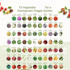 <span class=keywords><strong>Kit</strong></span> de démarrage de <span class=keywords><strong>graines</strong></span> biologiques avec 100 variétés pour plantes aromatiques, fleurs et potagers - Product Image 4