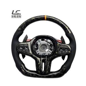 <span class=keywords><strong>Volante</strong></span> de Fibra de Carbono Forjado para <span class=keywords><strong>BMW</strong></span> Serie 3 F30 F15 F36 F01 F20 F22 F25 F31 F32 M3 M4 M5 M6 G20 G30 X1 X2 X3 X4 X5 X6 - Product Image 1