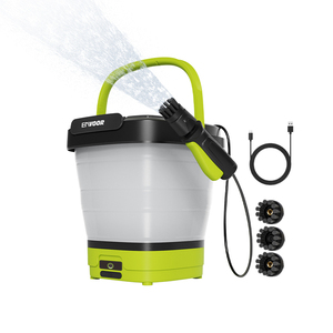 Draadloze Opvouwbare Emmer Carwash Hogedruk Mobiele Draagbare <span class=keywords><strong>Water</strong></span> Carwash Spuitpistoolmachine - Product Image 1