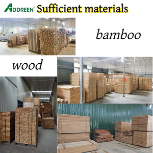 Planche à charcuterie en bois d'acacia Addreen à compartiments multiples, <span class=keywords><strong>plateau</strong></span> de service irrégulier divisé - Product Image 5