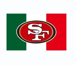 新设计旧金山32队墨西哥49人足球旗帜