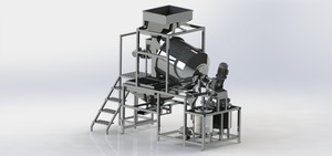 Mezcladora Automática de Sazonamiento y Salado de 600 kg/h, Máquina de Acero Inoxidable para Aplicaciones en Molinos de Harina y Bodegas - Marca SUISER MAKINE - Product Image 4