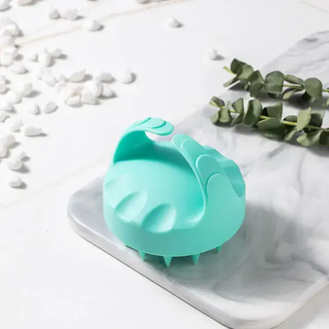 Bán Buôn Đầu Cơ Thể Massage Da Đầu Silicone Dầu Gội Đầu Bàn Chải Tóc Rửa Lược Tắm Tắm Bàn Chải Tóc