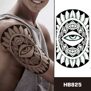 Tatuajes Temporales <span class=keywords><strong>de</strong></span> <span class=keywords><strong>Brazo</strong></span> al por Mayor, Arte Floral <span class=keywords><strong>Tribal</strong></span>, Tatuaje <span class=keywords><strong>de</strong></span> Mano Impermeable, <span class=keywords><strong>Tribal</strong></span> - Product Image 1