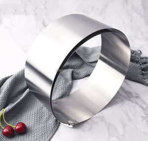 Moule rond en acier inoxydable réglable, anneau <span class=keywords><strong>à</strong></span> Mousse, moule <span class=keywords><strong>à</strong></span> gâteau - Product Image 6