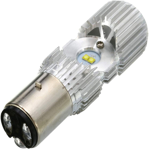 Phare LED de vélo électrique à <span class=keywords><strong>faisceau</strong></span> haut et bas, pour cyclomoteur, Scooter, vtt, S2, H6, BA20D - Product Image 1
