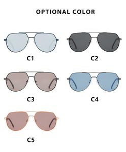 Occhiali da sole da uomo alla moda occhiali da sole polarizzati a grande montatura con guida ciclistica a doppio raggio disponibile in nero bianco blu rosso - Product Image 6
