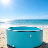 Piscine gonflable géante robuste en Drop Stitch pour l'extérieur, idéale pour les fêtes