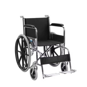 Fauteuil roulant manuel robuste, taille standard, en alliage d'aluminium, durable, facile à utiliser - Product Image 4