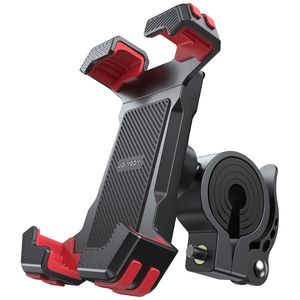 Support universel de téléphone portable pour guidon de vélo Compatible avec le support de téléphone de moto <span class=keywords><strong>réglable</strong></span> de 4.7 à 6.8 pouces - Product Image 1