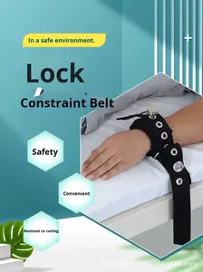 Набор наручников и ножных кандалов с магнитными замками / для психиатрических учреждений / медицинских учреждений / для фиксации в позе «хогтай» / наручники / для бондажа / для использования в учреждениях / 1 - Product Image 3