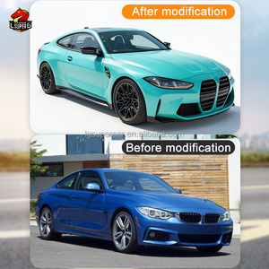 Kit di Conversione Carrozzeria G80 G82 M3 M4, Paraurti per <span class=keywords><strong>BMW</strong></span> <span class=keywords><strong>Serie</strong></span> 3 <span class=keywords><strong>4</strong></span> F30 F32 F33 <span class=keywords><strong>F36</strong></span>, Kit Carrozzeria Allargata per Auto - Product Image 3