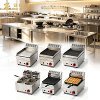 Ensemble d'équipements de cuisine commerciale en acier inoxydable sans soudure pour projet hygiénique