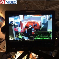 Monitor LCD IPS de 10,1 pulgadas Monitor de campo de video de 1280x800 para producción de películas con entrada HDMI SDI