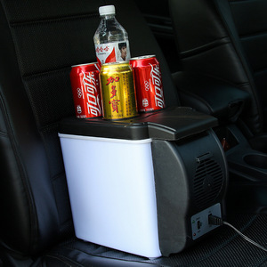 Car Mini Refrigerator 6L Dual-Purpose Cooler Portable 12V 24V Car Home Use Direct Cooling Plastic Body - Product Image 3