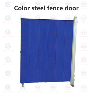 Trắng ColorBond PVC tích trữ Bảng điều chỉnh tạm thời xây dựng trang web an ninh hàng rào cho trang trại sử dụng - Product Image 4