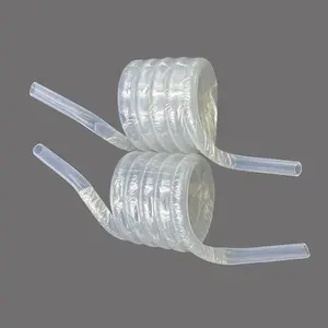 custom high purity PFA tubing chemical resistance PFA flexible tubing for heat exchanger, medical, semiconductor application