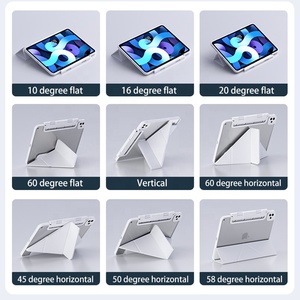 Funda inteligente de Origami desmontable a prueba de golpes, funda magnética con Portalápices para <span class=keywords><strong>iPad</strong></span> Pro 11 <span class=keywords><strong>2022</strong></span> <span class=keywords><strong>iPad</strong></span> Air <span class=keywords><strong>2022</strong></span> 10,9, novedad de 2020 - Product Image 3
