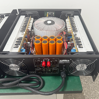 Amplificateur de puissance professionnel 3U TD Classe 2 * 2500W pour sortie de subwoofer, idéal pour les soirées DJ sur scène.
