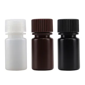 15 ml Natural LDPE Narrow Mouth Leak Proof Water Bottles with Caps