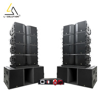 Système de sonorisation Lsolution Actvie 1200W, enceinte Line Array bidirectionnelle K212, double subwoofer 18 pouces 2400W pour concerts et églises