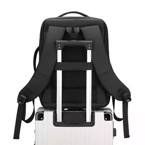 Mochila de Viaje para Hombre, con Logotipo Personalizado, Simple, Impermeable, con Carga USB, para Negocios, con Compartimento para Portátil - Product Image 6
