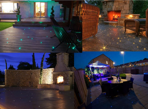 De fibra óptica led Luz de piso kits de diseño para terraza pisos - Product Image 2
