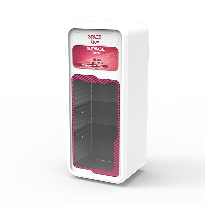 Apache Customized Heavy Duty Acrylic LED Light-Up Cigarette Display Rack with Floor Stand for Smoking Shop Retail — view 5