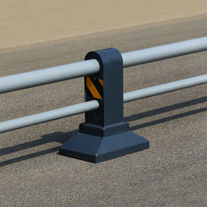 آلة حاجز طريق فولاذية للطرق السريعة غير معزولة الدرابزين لمدينة الرصيف حاجز المرور المركزي عمود عزل - Product Image 5