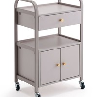 Chariot de Salon de Beauté à Roulettes – Mobilier pour Salon de Coiffure et Esthétique – Étagère à Outils