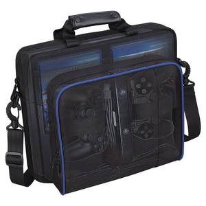 Bolsa de almacenamiento de tamaño Original 2025, estuche de transporte, bolso de hombro protector, bolso de mano para sistema <span class=keywords><strong>PlayStation</strong></span> <span class=keywords><strong>4</strong></span> para accesorios PS4 Pro - Product Image 3