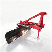 Niveleuse agricole hydraulique haute performance OEM ODM, machine de préparation du terrain robuste pour le nivellement des terres agricoles