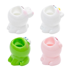 KI yuewu Grenouille à grande bouche, <span class=keywords><strong>petit</strong></span> animal mignon, maison de poupée, accessoires décoratifs DIY, bureau de voiture, porte-stylo, <span class=keywords><strong>petit</strong></span> ornement - Product Image 5