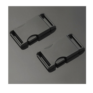 Hebilla de liberación lateral de aleación negra y plateada, duradera, para bolsos, accesorios para bolsos Q217 25 - Product Image 4